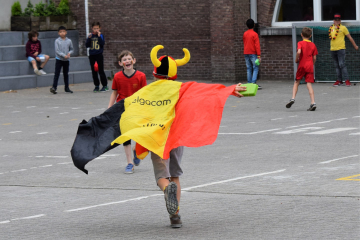 Voetbalgekte op onze Campus